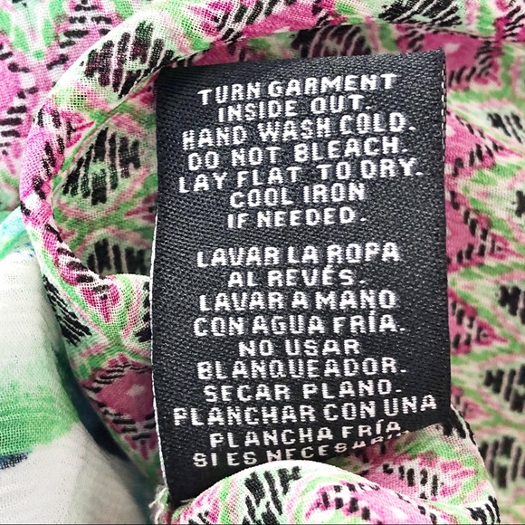 Zac & Rachel Boho Floral Crochet Lace Peasant Blouse Large - Picture 11 of 14